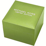 Michael Kors Runway Limited Edition Green Dial Green Steel Strap Watch for Women - MK7480LE