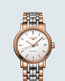 Longines Presence 30mm Automatic Two Tone Watch untuk Wanita - L4.321.1.12.7