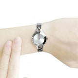 Emporio Armani Quartz Silver Dial Silver Steel Strap Watch For Women - AR7361