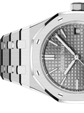 Audemars Piguet Royal Oak Grey Dial Silver Steel Strap Watch for Men - 15550ST.OO.1356ST.03