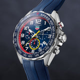 Tag Heuer Formula 1 Red Bull Racing Chronograph Blue Dial Blue Rubber Strap Watch for Men - CAZ101AL.FT8052