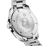 Jam Tangan Pria Tag Heuer Aquaracer dengan Dial Biru dan Tali Baja Perak - WAY101C.BA0746