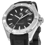 Tag Heuer Aquaracer Caliber 5 Automatic Black Dial Black Rubber Strap Watch for Men - WAY2113.FT8021