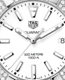 Tag Heuer Aquaracer Diamonds White Dial Two Tone Steel Strap Watch for Women - WAY131F.BA0914