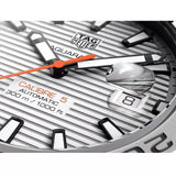 Tag Heuer Aquaracer Calibre 5 Jam Tangan Tali Baja Perak Dial Putih Otomatis untuk Pria - WAY2013.BA0927