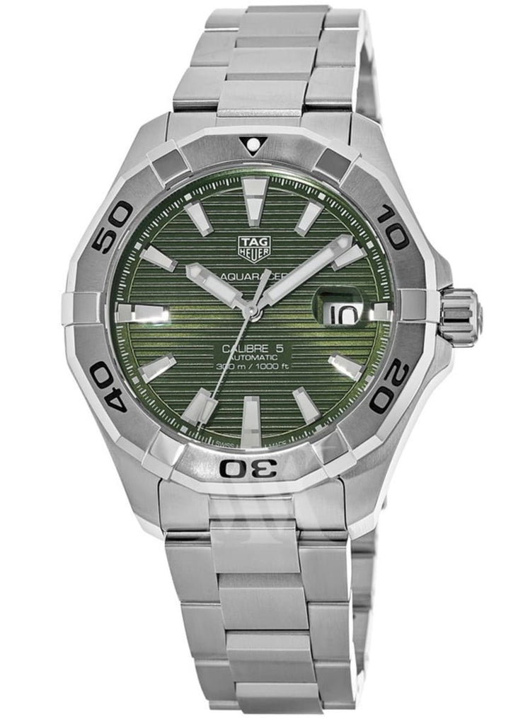 Tag Heuer Aquaracer Green Dial Watch for Men