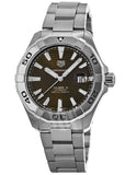 Tag Heuer Aquaracer Brown Sunray Dial Watch for Men - WAY2018.BA0927