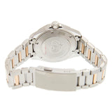 泰格豪雅 Aquaracer Calibre 5 自动白色表盘双色钢表带男士腕表 - WAY2150.BD0911