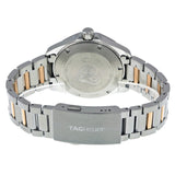 泰格豪雅 Aquaracer Calibre 5 自动白色表盘双色钢表带男士腕表 - WAY2150.BD0911