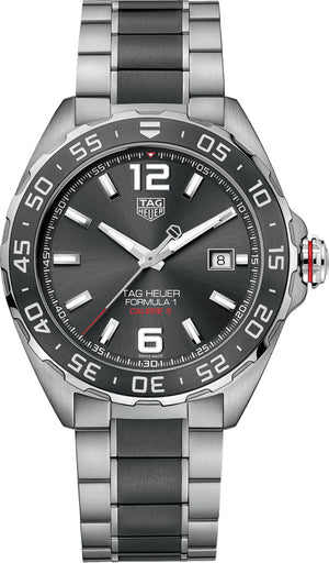 Tag Heuer Formula 1 Anthracite Dial Watch for Men - WAZ2011.BA0843