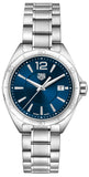 Tag Heuer Formula 1 Quartz Blue Dial Silver Steel Strap Watch for Women - WBJ1412.BA0664