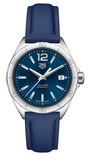 Tag Heuer Formula 1 Quartz Blue Dial Blue Leather Strap Watch for Women - WBJ1412.FC8233