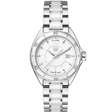 Tag Heuer Formula 1 Quartz White Dial Two Tone Steel Strap Watch for Women - WBJ141AC.BA0974