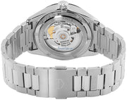 Tag Heuer Carrera Date Black Dial Silver Steel Strap Watch for Men - WBN2110.BA0639