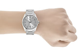 Tag Heuer Carrera Date Silver Dial Silver Steel Strap Watch for Women - WBN2111.BA0639