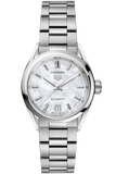 Tag Heuer Carrera Mother of Pearl Dial Silver Steel Strap Watch for Women - WBN2410.BA0621