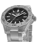 Tag Heuer Aquaracer Professional 200 Quartz Black Dial Silver Steel Strap Watch for Men - WBP1110.BA0627