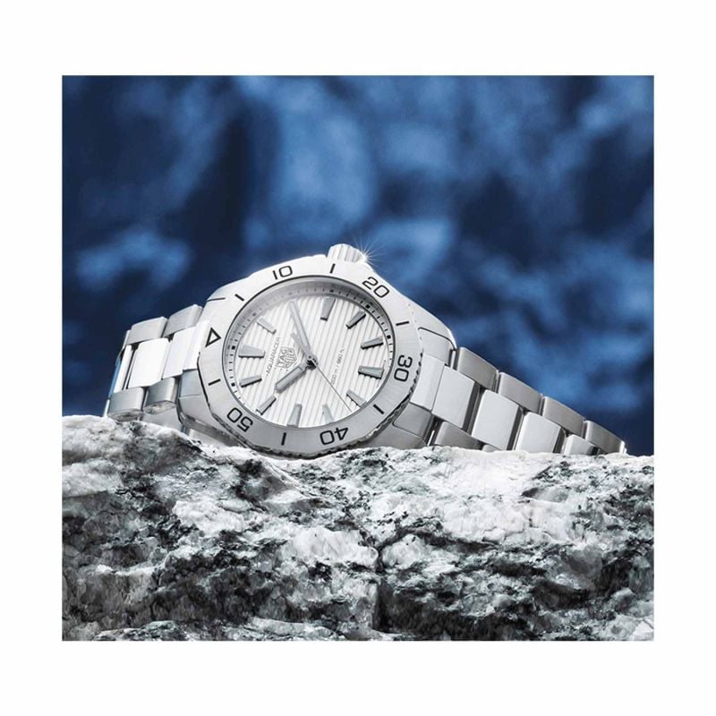 Tag Heuer Aquaracer Professional 200 Quartz Silver Dial Silver