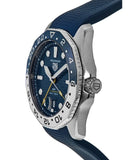 Tag Heuer Aquaracer Professional 300 GMT Automatic Blue Dial Blue Rubber Strap Watch for Men - WBP2010.FT6198