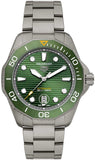 Tag Heuer Aquaracer Professional 300 Automatic Green Dial Silver Steel Strap Watch for Men - WBP208B.BF0631