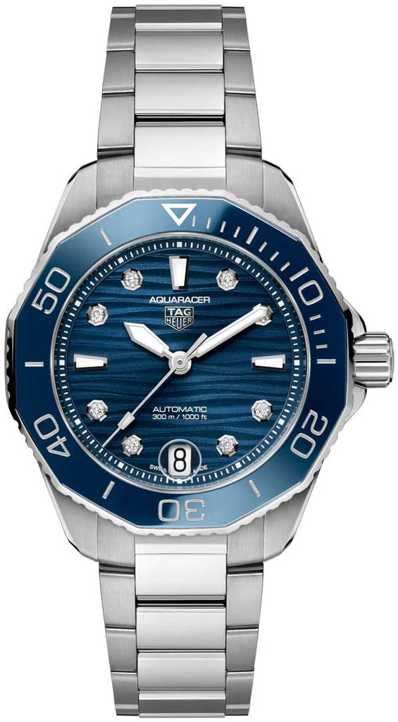 Tag Heuer Aquaracer Professional 300 Automatic Diamonds Blue Dial