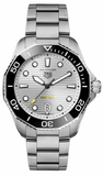 Tag Heuer Aquaracer Professional 300 Automatic White Dial Silver Steel Strap Watch for Men - WBP231C.BA0626