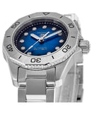 Tag Heuer Aquaracer Professional 200 Automatic Diamond Blue Dial Silver Steel Strap Watch for Women - WBP2411.BA0622