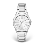 Michael Kors Hartman Quartz Silver Dial Silver Steel Strap Watch For Women - MK3489