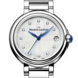 Maurice Lacroix Fiaba Mother of Pearl Dial Silver Steel Strap Watch for Women - FA1004-SS002-170-1