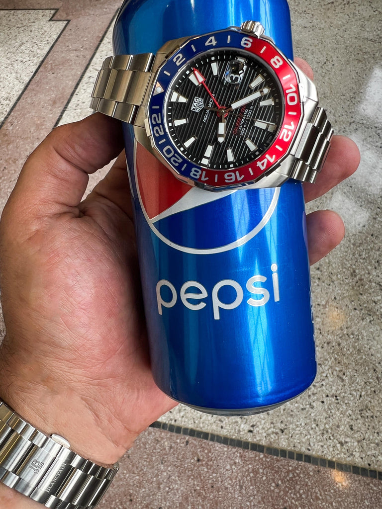 Heuer pepsi outlet