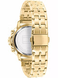 Tommy Hilfiger Madison Quartz Gold Dial Gold Steel Strap Watch For Women - 1782189