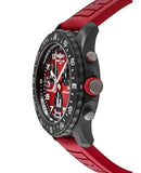 Breitling Endurance Pro Ironman Red Dial Red Rubber Strap Watch for Men - X823109A1K1S1