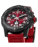 Breitling Endurance Pro Ironman Red Dial Red Rubber Strap Watch for Men - X823109A1K1S1