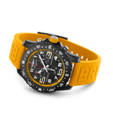 Breitling Endurance Pro Black Dial Yellow Rubber Strap Watch for Men - X82310A41B1S1