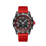 Breitling Endurance Pro Black Dial Red Rubber Strap Watch for Men - X82310D91B1S1