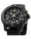 Breitling Endurance Pro Black Dial Black Rubber Strap Watch for Men - X82310E51B1S1