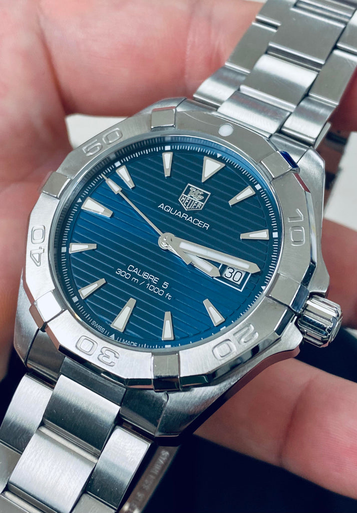 Tag Heuer Aquaracer Blue Dial Watch for Men