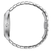 Gucci G Timeless Black Dial Silver Steel Strap Watch For Women - YA1264029A