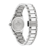 Gucci G Timeless Brown Dial Silver Steel Strap Watch For Men - YA126248