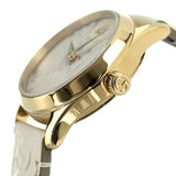 Gucci G Timeless Quartz Beige Dial Beige Leather Strap Watch For Women - YA126580A