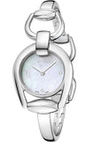 Gucci Horsebit Collection Diamonds Mother of Pearl Dial Silver Steel Strap Watch For Women - YA139506