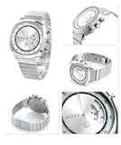 Gucci Grip Collection Quartz Silver Dial Silver Steel Strap Watch For Men - YA157302