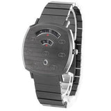 Gucci Grip Quartz Grey Dial Grey Steel Strap Watch For Men - YA157429