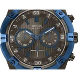 Guess Sport Analog Grey Dial Grey Steel Strap Watch for Men - W0377G5