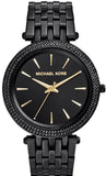 Michael Kors Darci Black Dial Black Steel Strap Watch for Women - MK3337