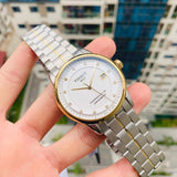 Tissot Luxury Powermatic 80 Silver Dial Silver Steel Strap Jam Tangan Untuk Pria - T086.408.22.036.00
