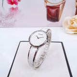 Calvin Klein Seduce White Dial Two Tone Steel Strap Watch for Women - K4E2N116