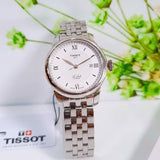 Jam Tangan Tissot Le Locle Automatic Silver Dial Silver Steel Strap Untuk Wanita - T006.207.11.038.00