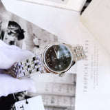 Jam Tangan Tissot Le Locle Automatic Lady Black Dial Silver Steel Strap Untuk Wanita - T41.1.183.56