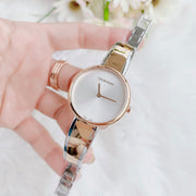 Calvin Klein Seduce Silver Dial Two Tone Steel Strap Watch for Women - K4E2N61X